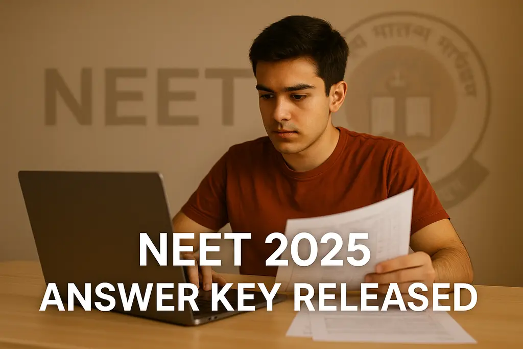 Delhi Development Authority Recruitment 2025: Apply for 1,383 Government Vacancies 1 NEET NTA Answer Key 2025
